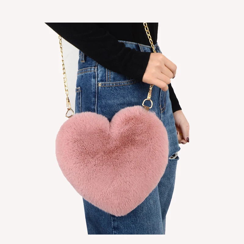 Fashion Bag Heart Shape Girls, Crossbody Bag Women Heart