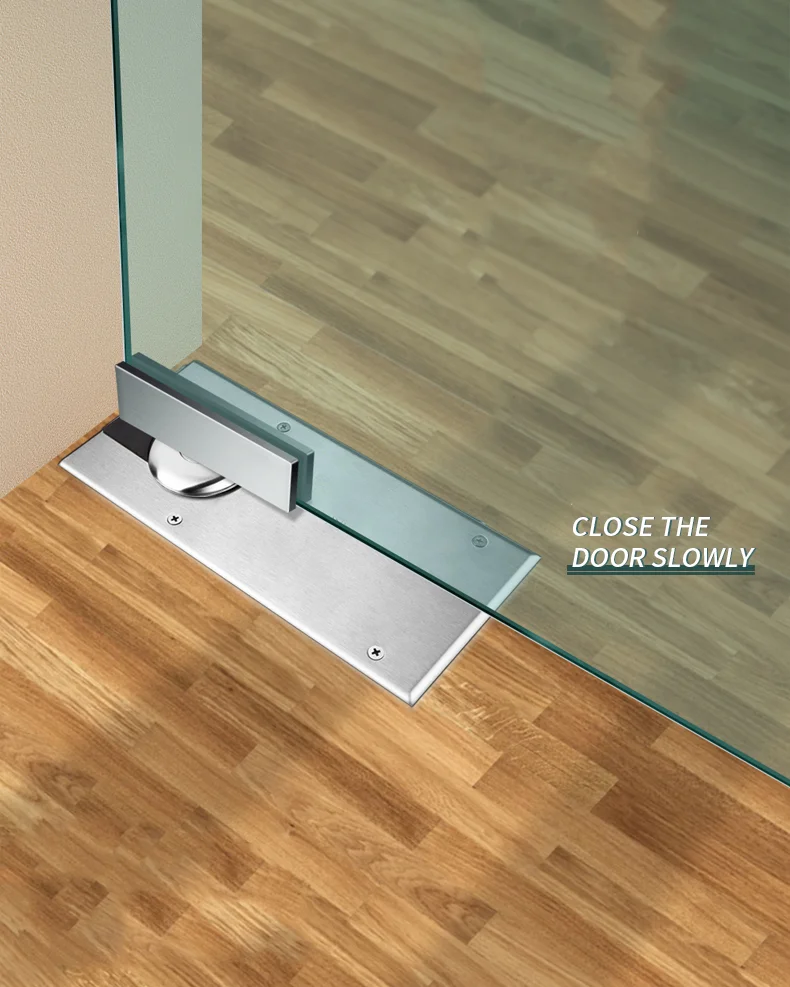 Double Action Hydraulic 90kg Pivot Door Hinge Hardware Door Mate 400kg