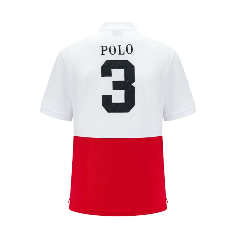 Wholesale British Plus Size Lapel Casual Golf T Shirts 100 Cotton