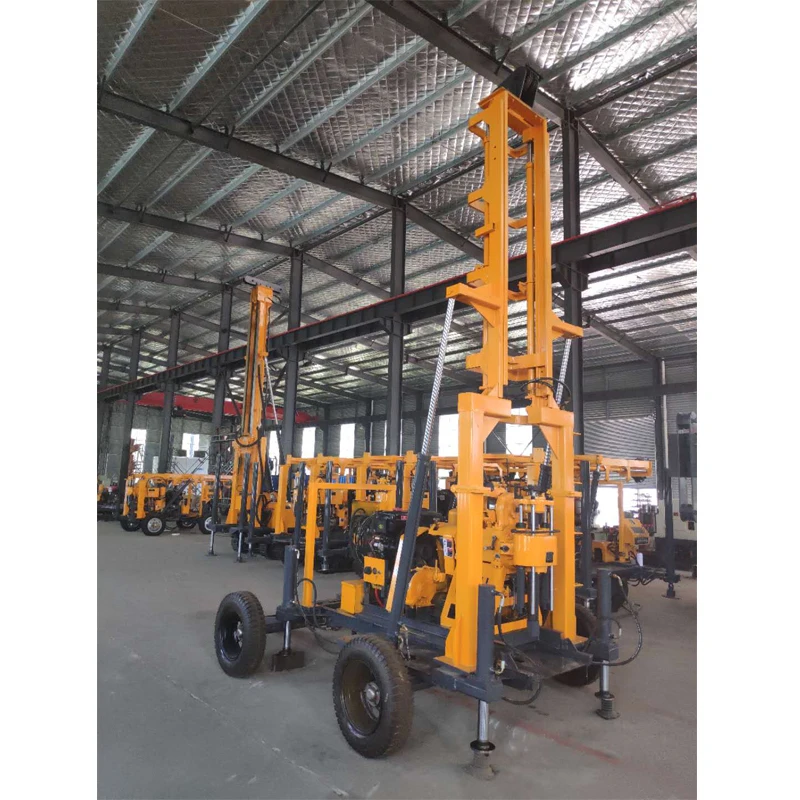 
 hot sale depth 200m drilling rig or water well drilling rig machine