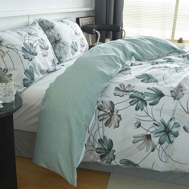 Amytong Quality Korean Summer Single Type a Quilt Cover Embroidered Pattern