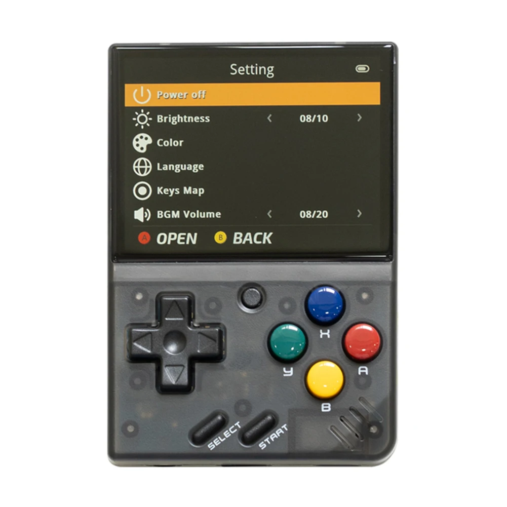 Оригинальная консоль MIYOO MINI V2 ++ Plus с IPS экраном ретро игровая 2500 игр портативная Ретро игровой