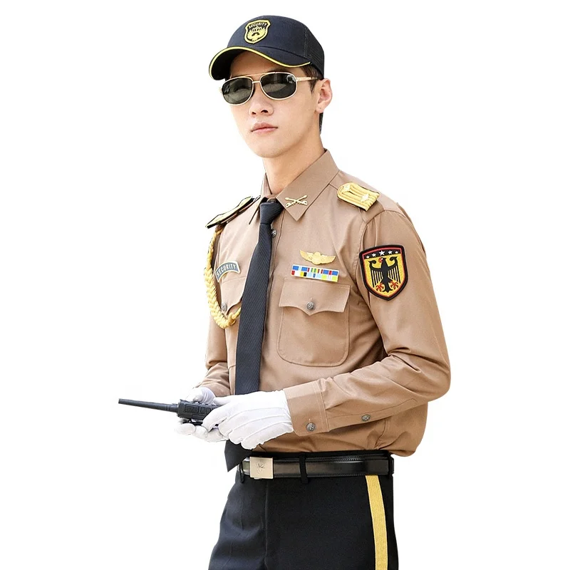 Custom New Design Guard Uniforms Security Work Wear