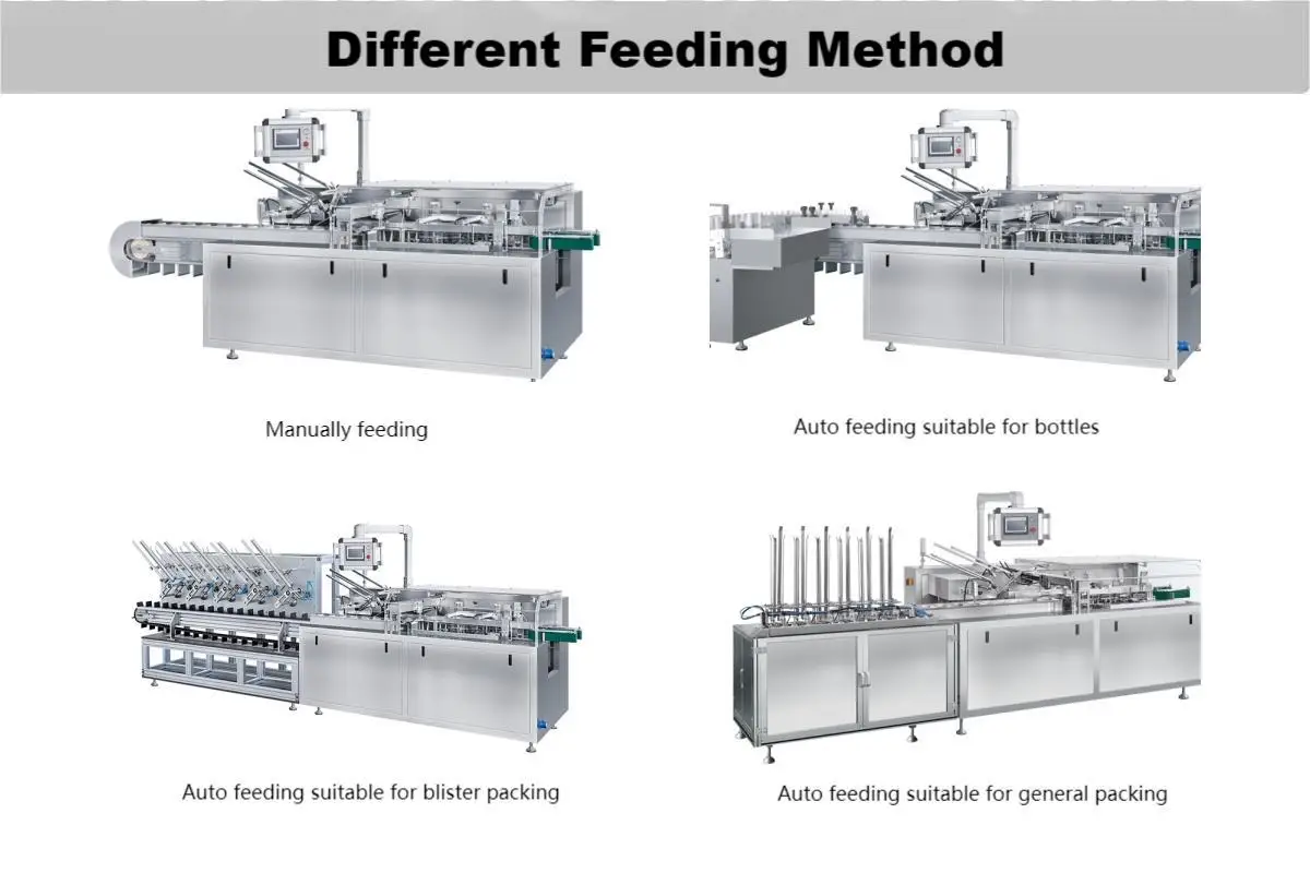 SGZ-100 Small Model Tea Boxes Carton Packer Cartoning Packing Machine for Food Package manufacture