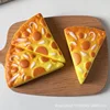 Triangle pizza-milk flavor