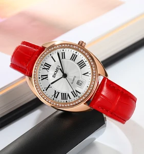 SKMEI Wholesaler 2183 Lady's Loq MOQ Quartz Watch Square Gradient Color Chronograph Casual Colorful Charm Waterproof Watches