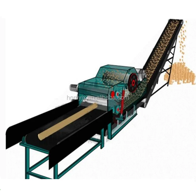 Hot Selling Electric Drum Wood Chipper Machine Core Components Including Motor and Pump for Eucalyptus Bamboo Wood Chipping