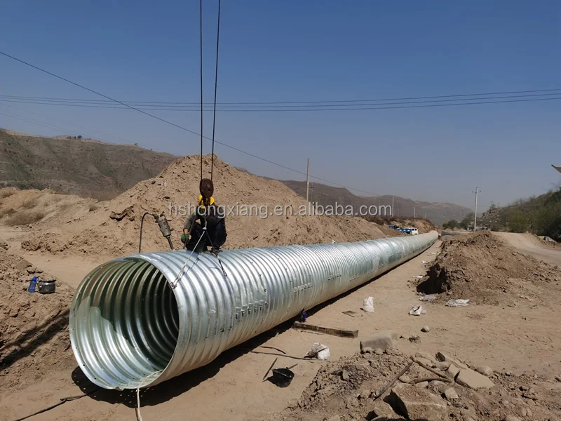 Large Diameter Road Culverts Steel Driveway Culvert Pipe For Sale Buy