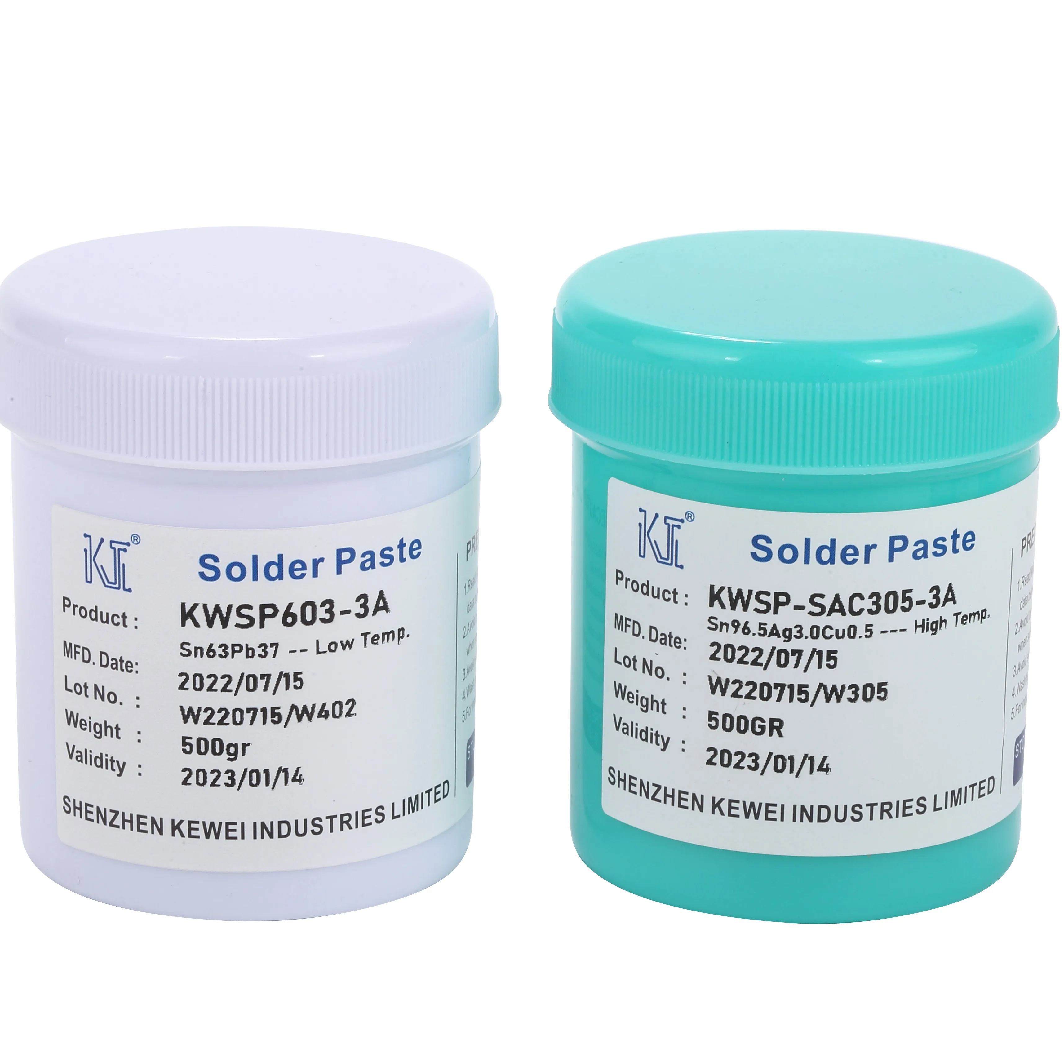 Leadfree Solder Paste Sac307 Sn99 Ag0.3 Cu 0.7 No Cleaned Tinsilver