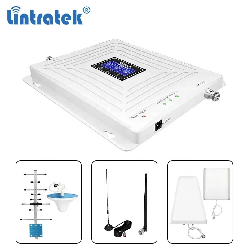 Repetidor de señal celular tribanda de fabricación Lintratek