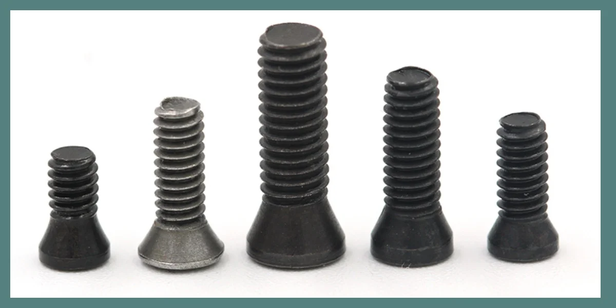 Customized 6-48 Torx T6 T8 T10 Steel Black Oxide CNC Lathe Inserts M4 Alloy Replaces Carbide Countersunk Head Screw factory