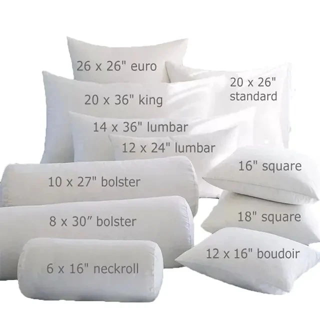 Selling Washable Polyester Filled Pillow Inners Pad Sun Lounger Chair