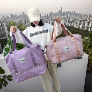 New Hot Selling Multifunctional Travel and Fitness Bag Two-Layer Retractable Large Capacity Travel Bag Sports Handbag