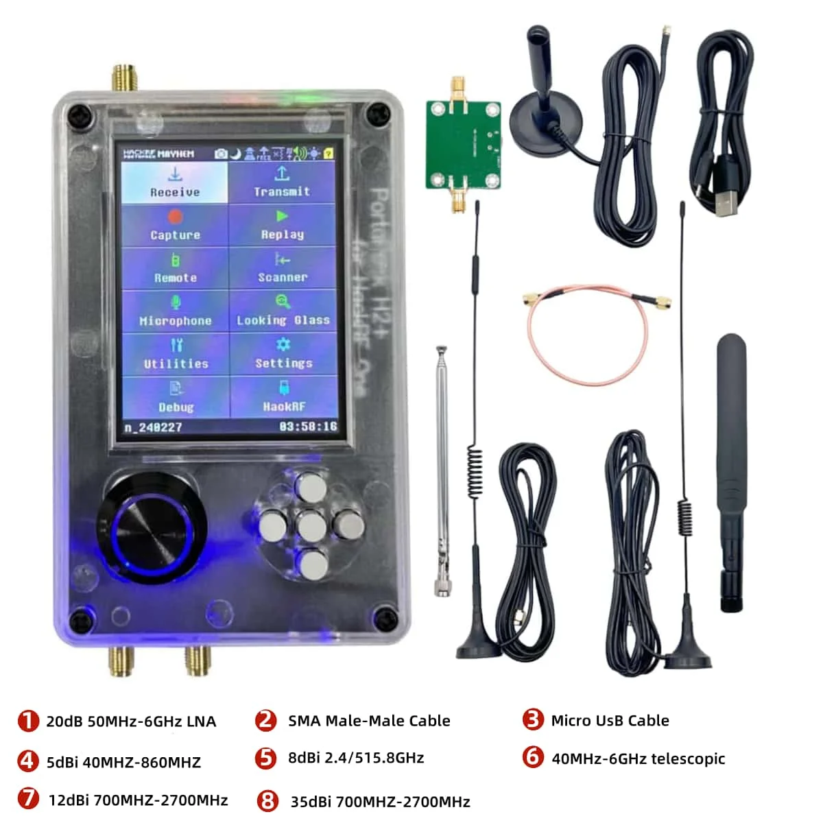 Upgrade Your Radio Experience with Portapack H2 & Hackrf One