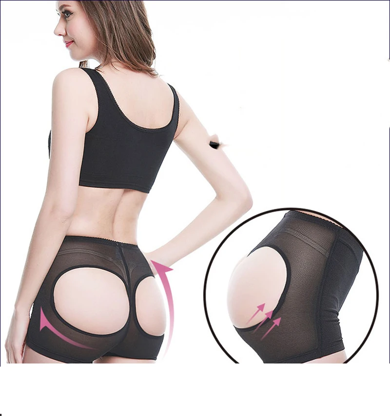 Women Buttock Padded Pants Hip Enhancer Shaper Bum Lifter Boyshorts Knickers  UK  eBay