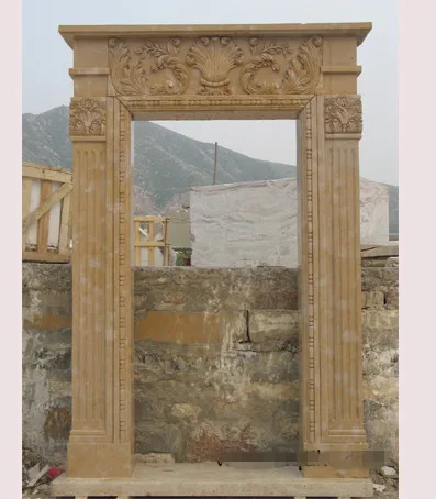 Marble Door Frame Design, Decorative Door Frame, Granite Red Door Frame Design Door Marble Border Design Stone Door Frame