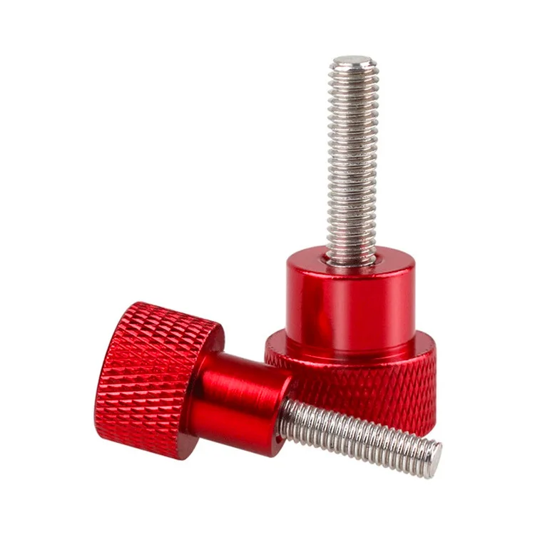 M3m10 Aluminum Knurled Thumb Control Knobs Screws For Fine Tuning