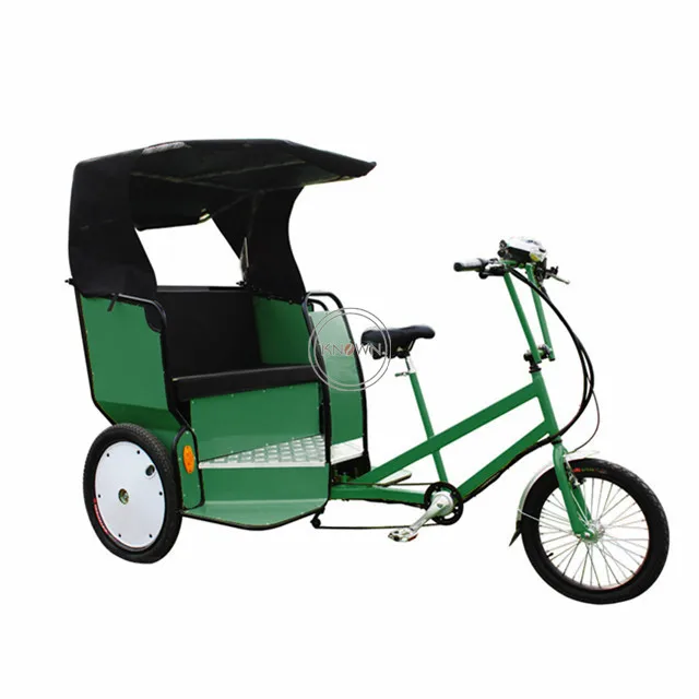 人力車車輪 都市観光電動三輪車高品質ツアー結婚式三輪車人力車乗客2人