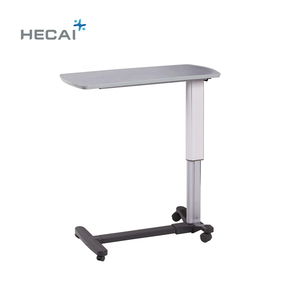 High Quality Plastic Surface New Design Hospital Over Bed Food Table Dining for
