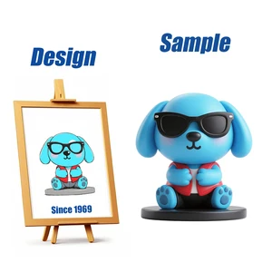 Shengye Factory Direct Custom Personalized Long Ear Dog PVC Toy Figure Statues Plastic Resin Anime Character Vinyl Collectibles