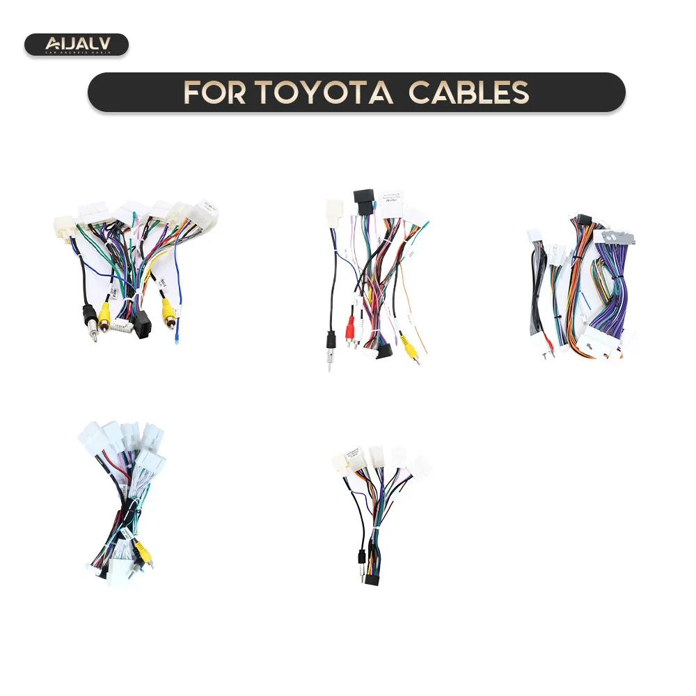 Aijia 12.3 for Toyota Android Frame for Car Para Coche for Toyota FORTUNER VIOSradio Panel CAMRY Jeep PRADO Dvd Panel Car Frame