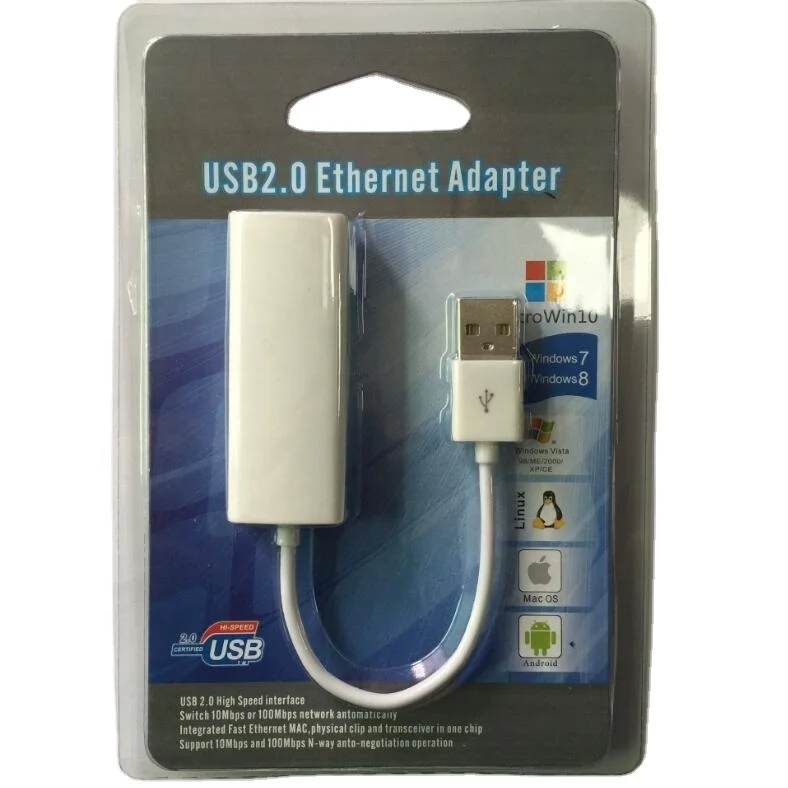Wholesale Driver Free USB 2.0 Ethernet Adapter for PC, DVB, TV From m.alibaba.com