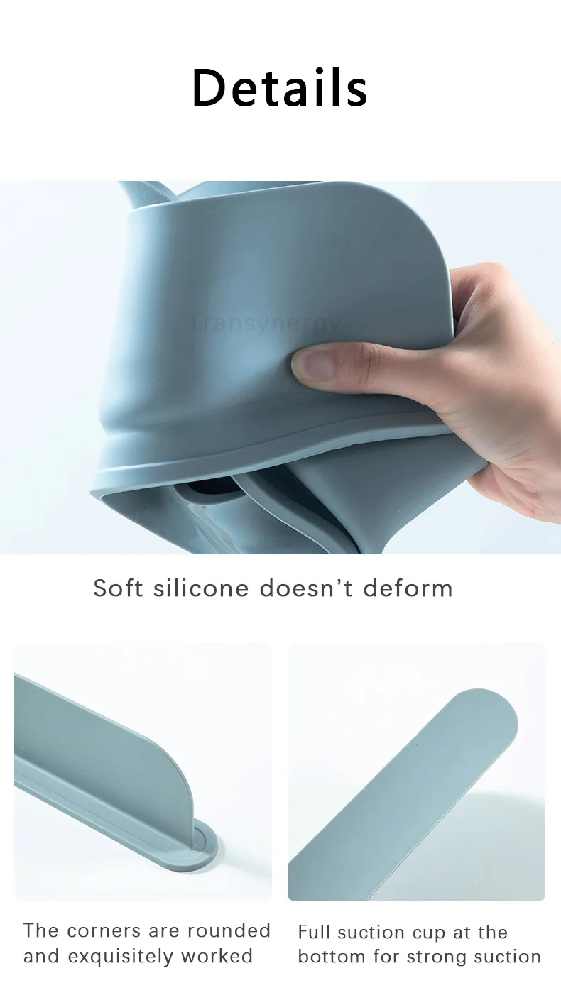 Silicone Sink Water Splash Guard For Kitchen Countertop Barrier Mat