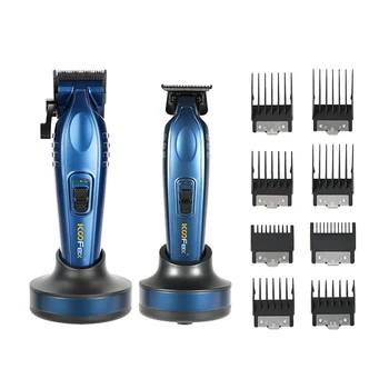 Professional Salon Barber Hair Clipper Set Brushless Motor USB Cordless Hair Clipper Trimmer Kit