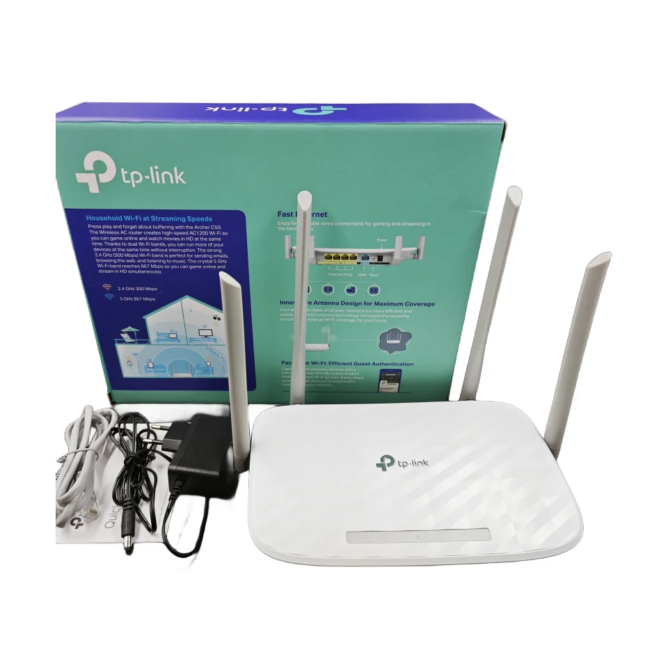 New Arrival English Firmware Ac1200 Archer C50 Wireless Dual Band Wifi