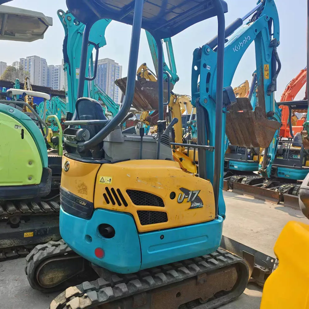2 Ton Kubota Excavator Digger Kubota Mini Ekskavator U17 With Cabin