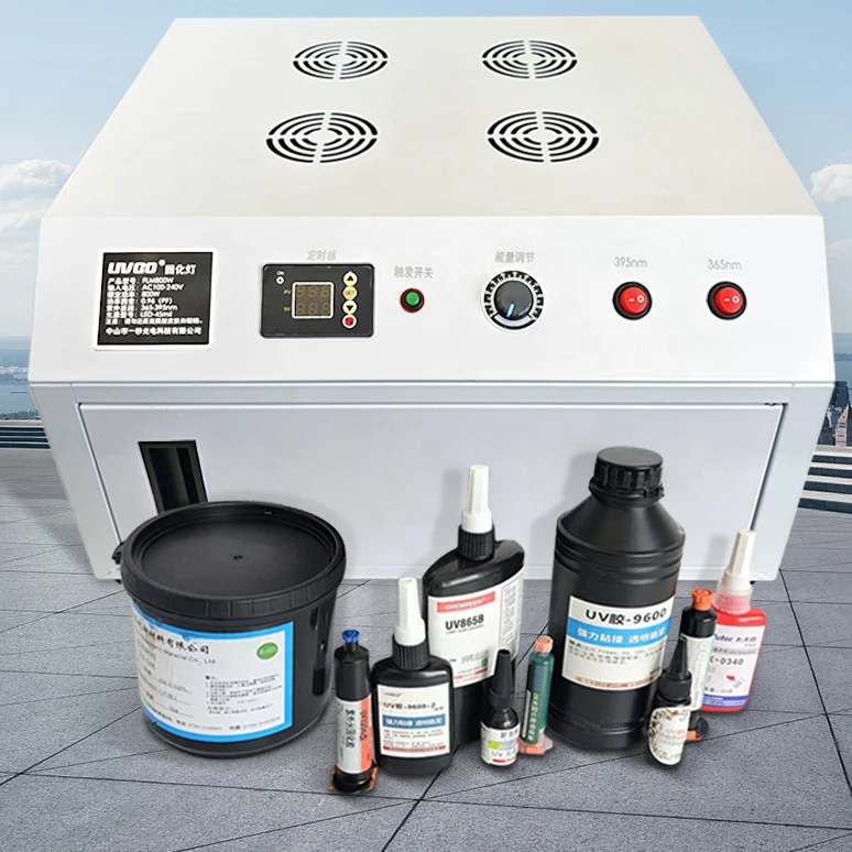 Высокоэффективная УФ-светодиодная лампа 800 Вт ультрафиолетовая для отверждения бестеневая клеевая УФ-смола изогнутый гибкий инструмент ремонта экрана