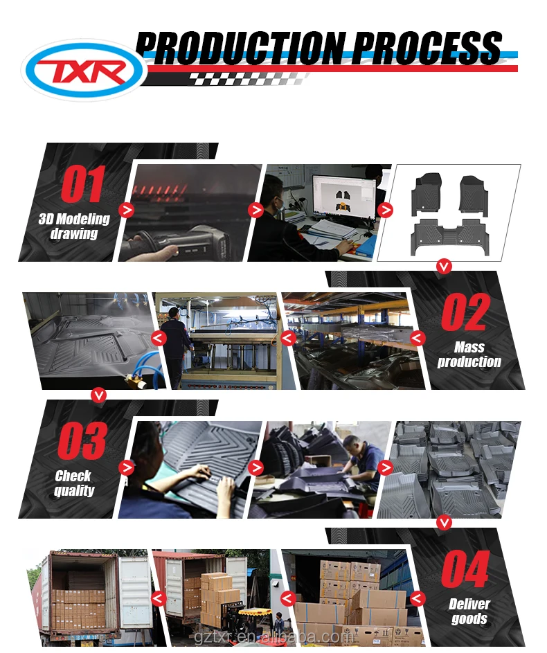 Ford F-Series floor mat detail