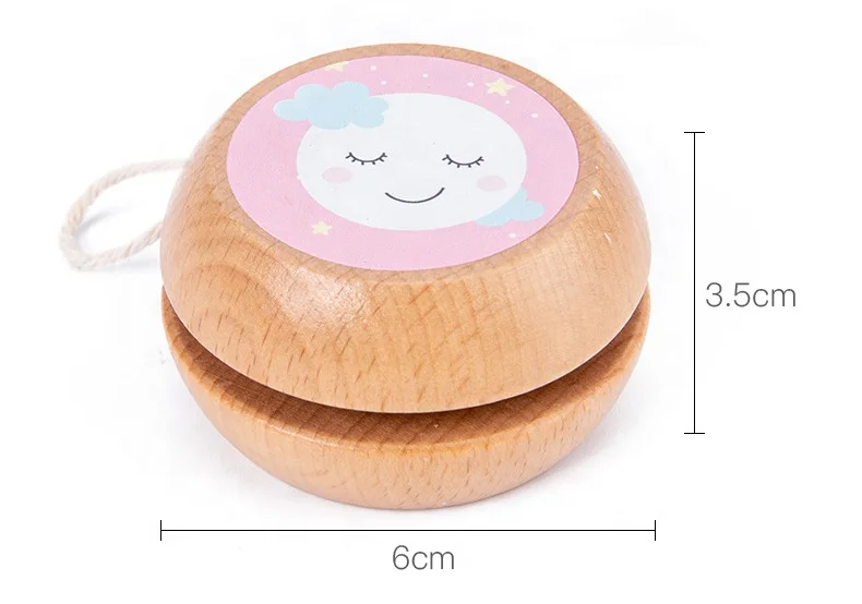 Выдвижные сжимаемые игрушки, деревянные шарики йо-йо, индивидуальный логотип, профессиональная оптовая продажа