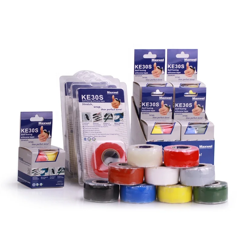 KE30S Self Fusing Silicone Rubber Electrical Tape – Maxwel