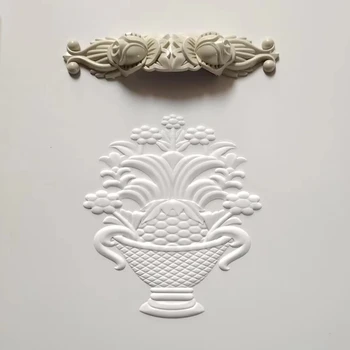Modern Design Relief Mold RF Gypsum Ceiling with Fiberglass Silicone Plaster Plastic Sheets Ceiling Mould