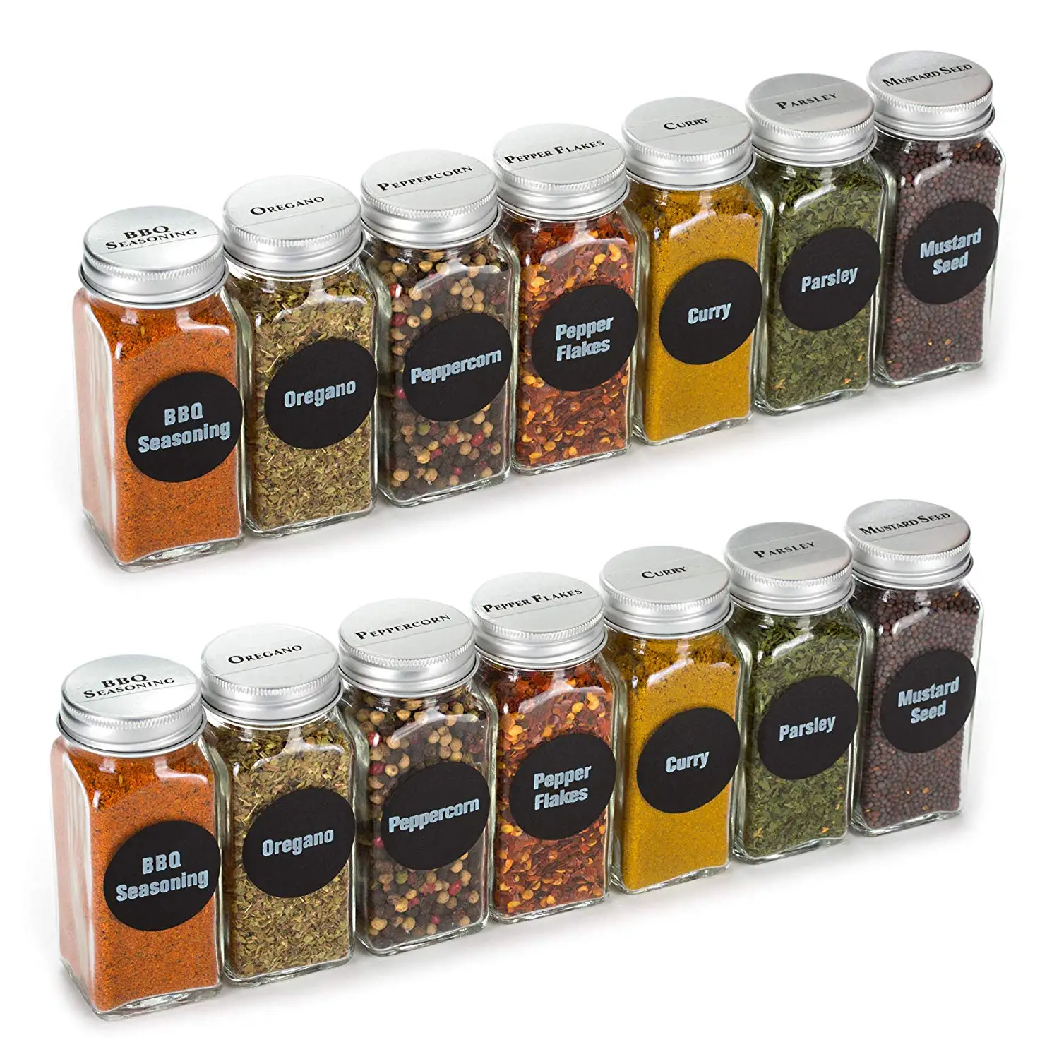 Wholesale Glass Spice Jars with Wooden Lids 4oz
