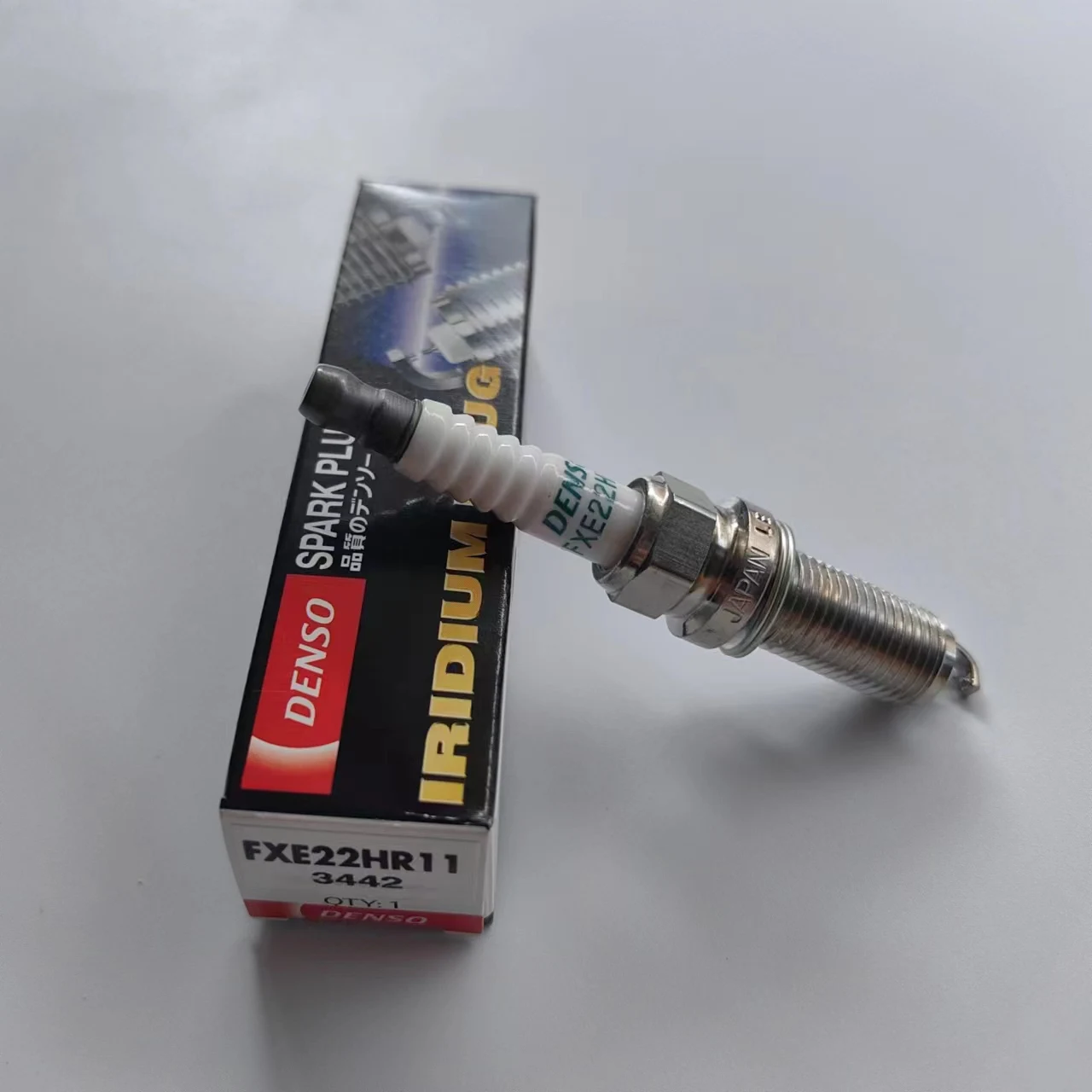 Auto Double Iridium Bujia DENSO Spark Plug 3442 FXE22HR11