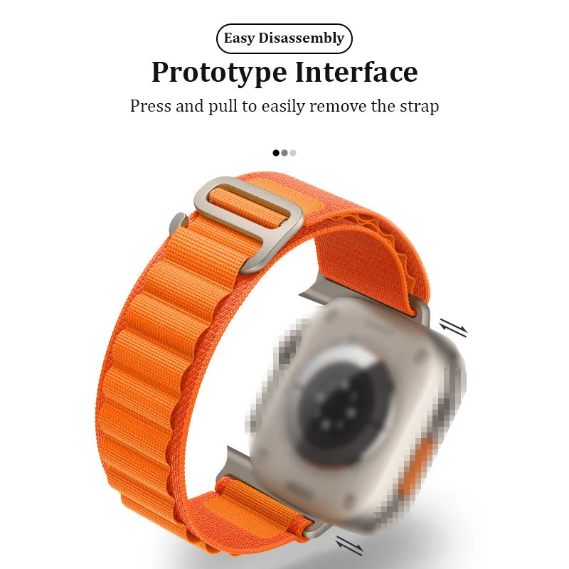 Newest Loop Wristband Replacement Sport Nylon Watch Band For Apple