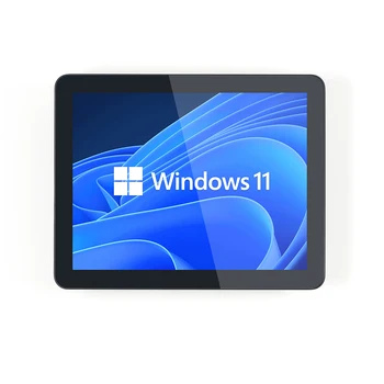 15-inch Wind 8/10/11 android Linux tablet pc with POE RJ45 2 in 1 tablet PC with no frame all in one-panel pc