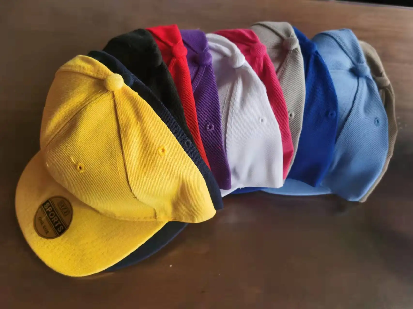 Embroidered Printing Sports Caps Custom Logo Flat Bill Plain Hip Hop 6 Panel Snapback Hat Gorras Casquette Vierge En Gros Gorras