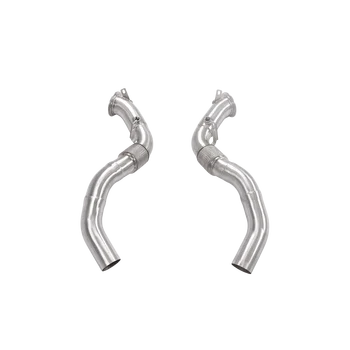 YT High-quality Stainless Steel Exhaust Downpipes Suitable for BMW X5M F85 4.4T Engine Parts