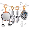 TM256 Rattle toy set black white