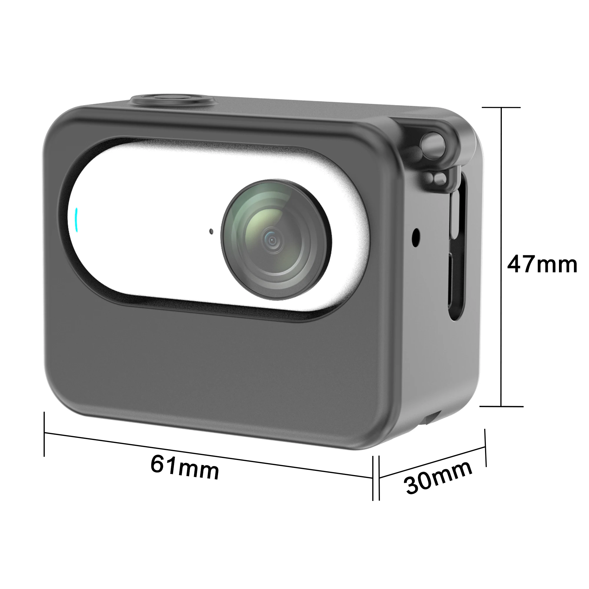 OEM Replacement Action Pod Battery Pack USB Charging Magnetic Mount Fast Charging Hub Battery Charger for Insta360 Go 3 Camera
