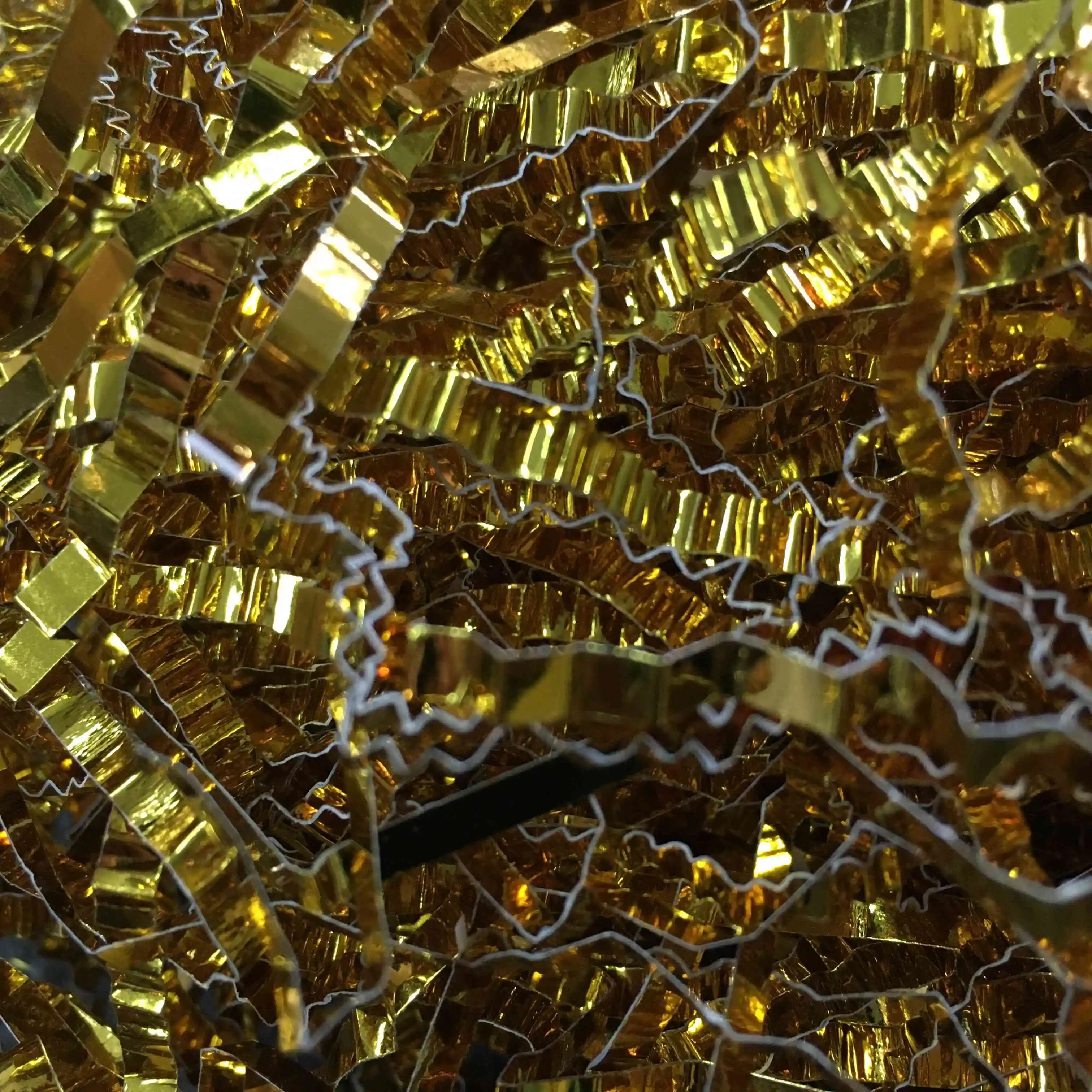 Raffia glitter papiersnijwerk & STR?lengte gesnipperde crinkle confetti