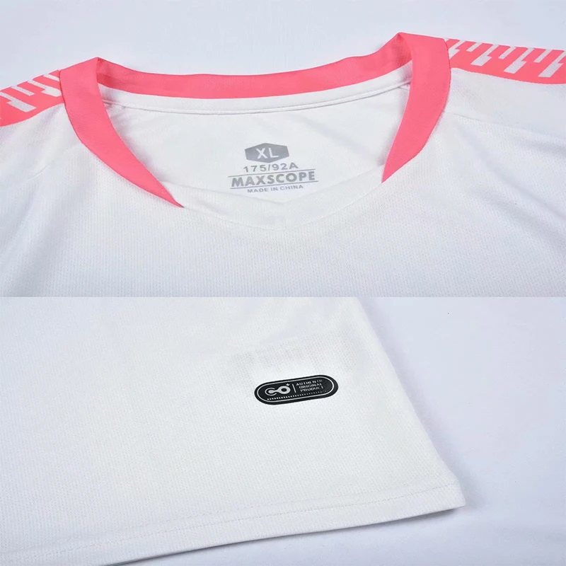 Wholesale New Design Breathable Plain Pink Football Jersey From m