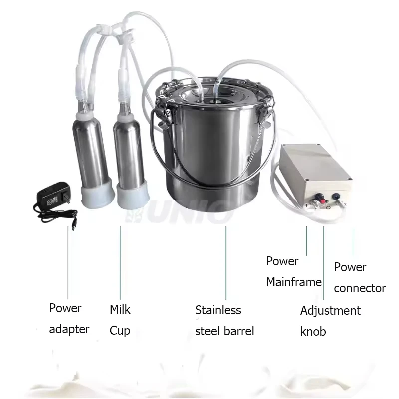 Milking Machine for Cows Vacuum Pump Milk Cow Machine Low Price Cow Milking Machine High Quality Electric