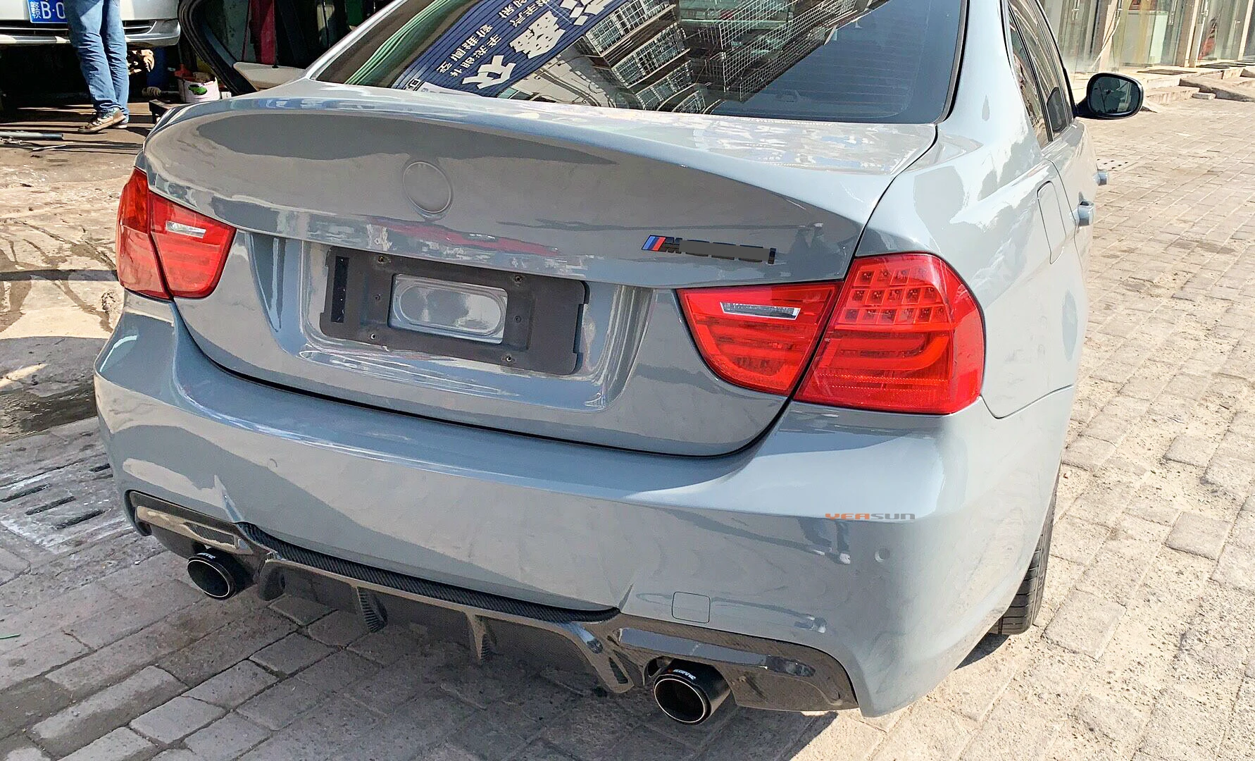E90 Mp Rear Diffuser for BMW E90 M3 2005 2006 2007