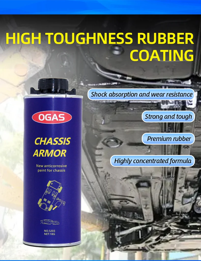 Car Chassis Rubberized Undercoat Rubber Paint For Cars Undercoating