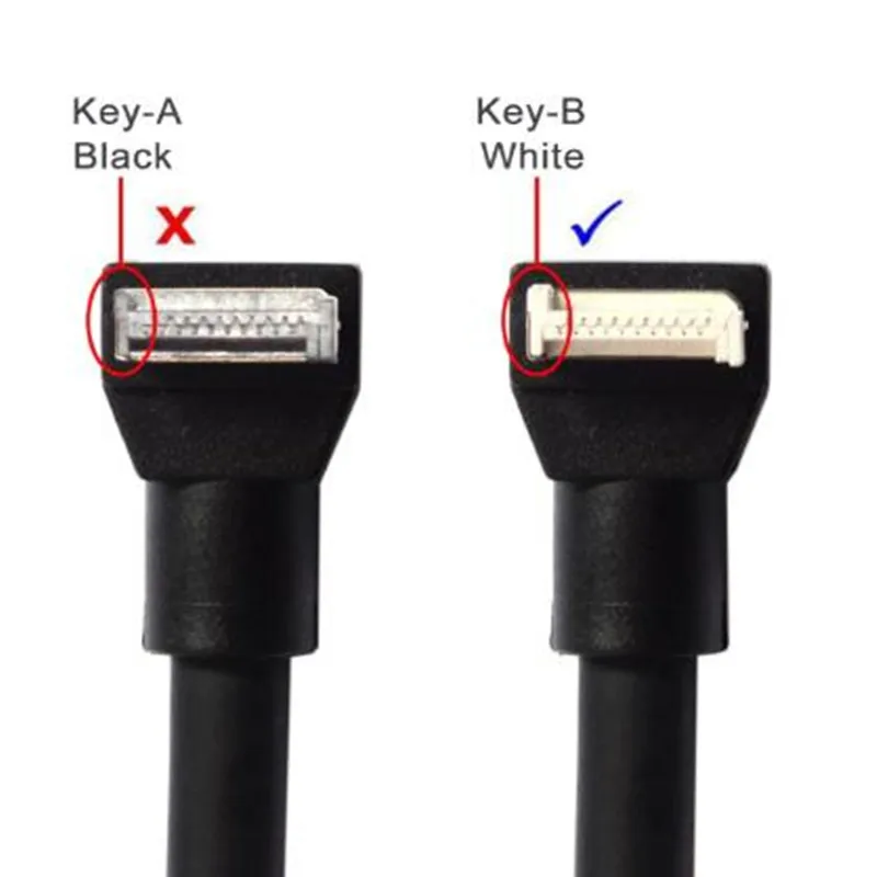 USB 3.0 Panel Mount Kabel – Rechtwinklige Verlängerung Für PC & Industrie
