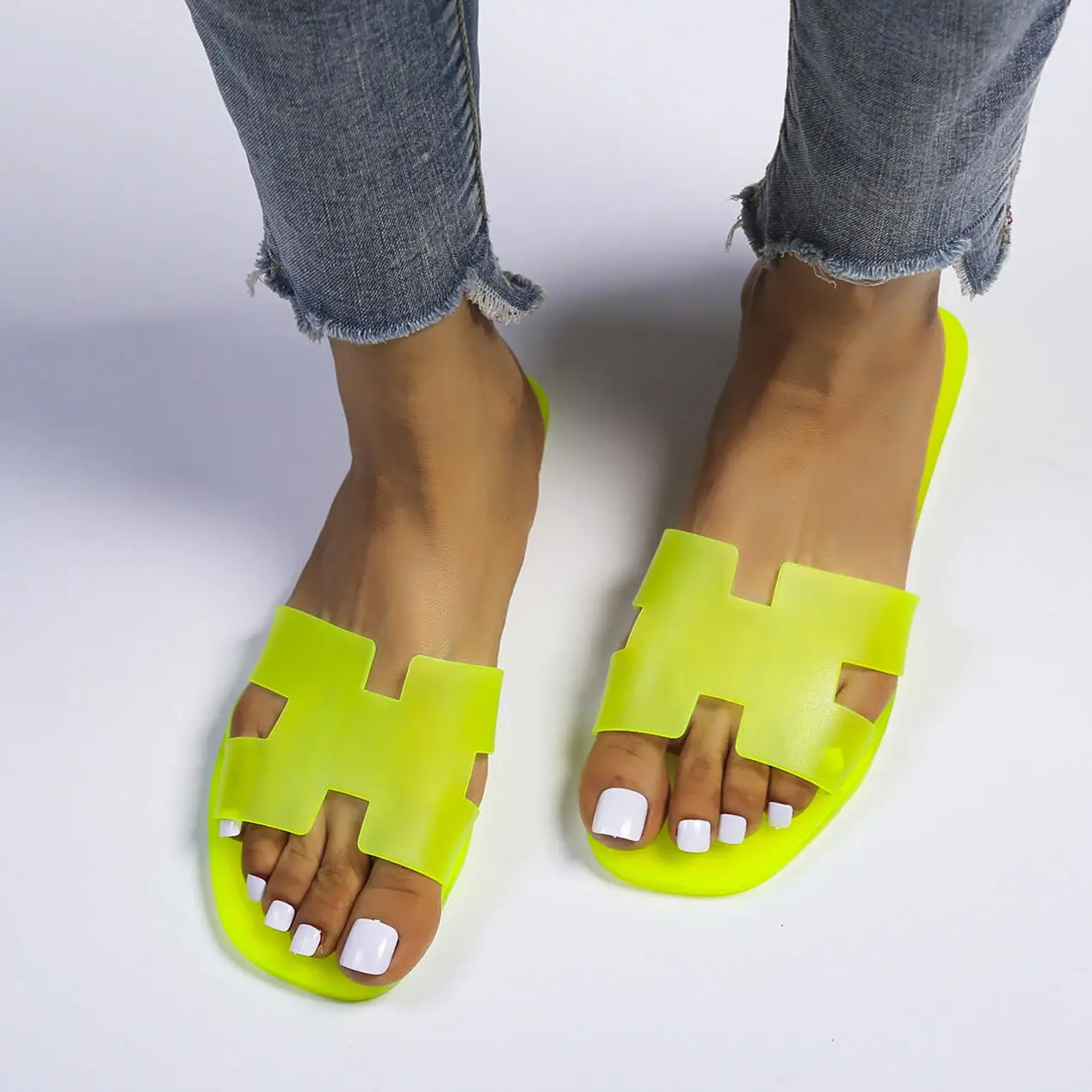 designer jelly slides